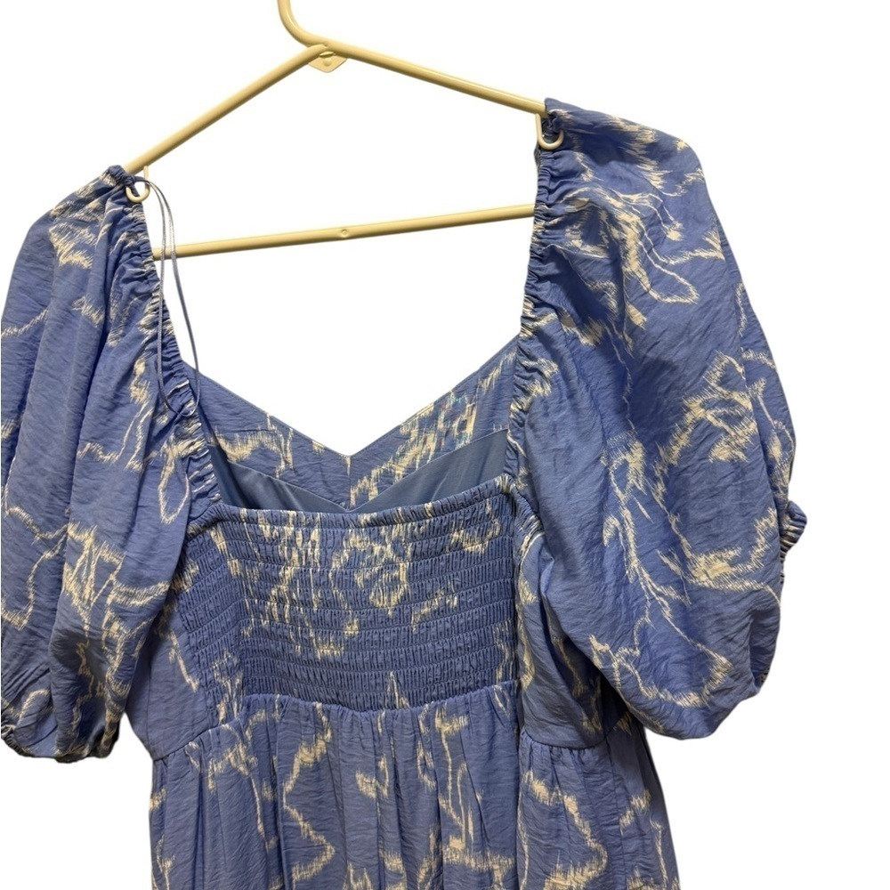 Nine West Blue and White Maxi Dress - Picture 5 of 16